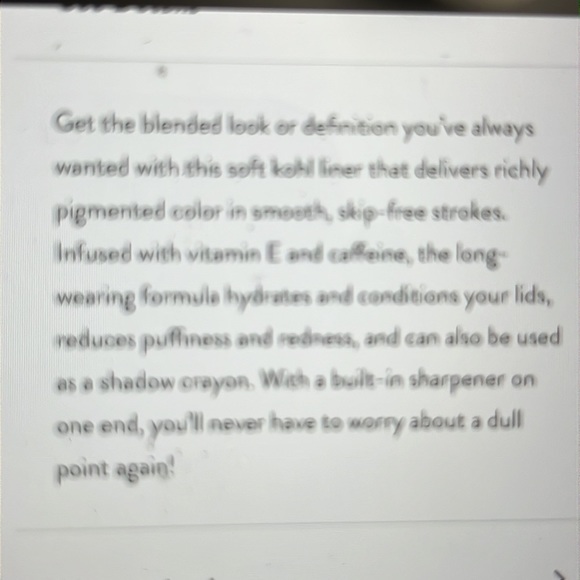 Laura Geller Kajal Longwear Eyeliner PETAL PINK DEEP KOHL BLACK NEW BNIB Pick 1 - Picture 2 of 5